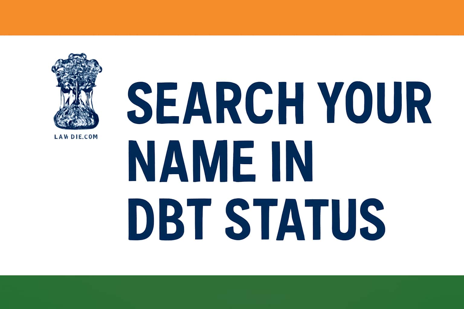 Search Your Name in DBT Status